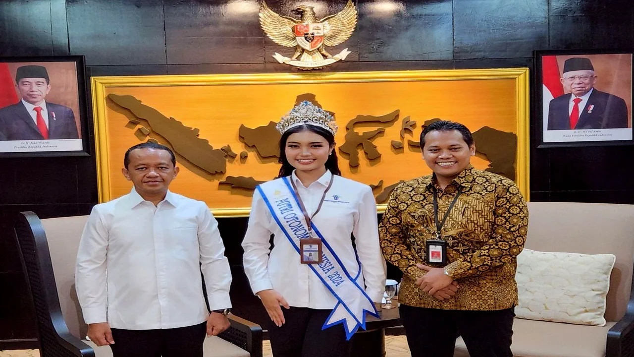 Putri Otonomi Indonesia 2024 Jadi Menteri BKPM Sehari