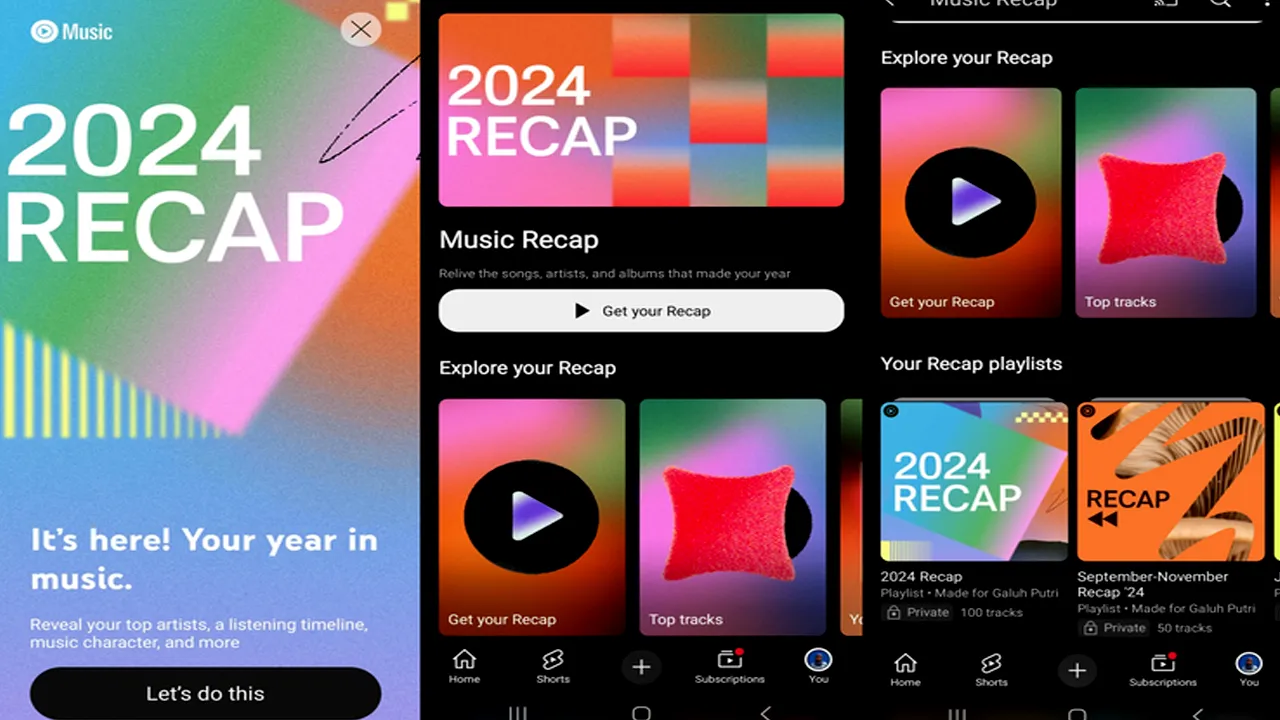 YouTube Music Luncurkan 2024 Recap Begini Caranya